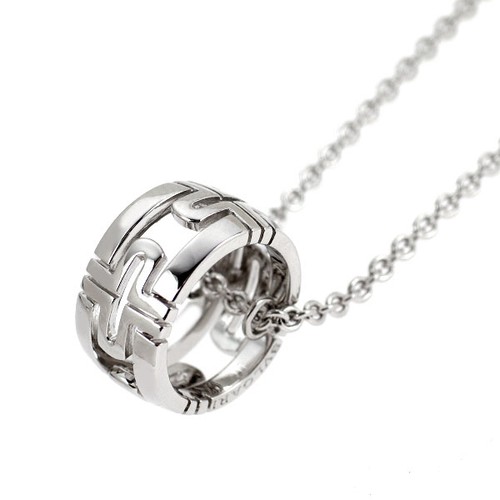 Bulgari k18wg pendant necklace - bulgari,