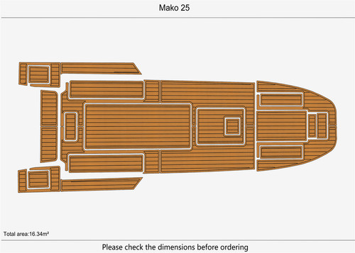 Mako boat flooring - 25,