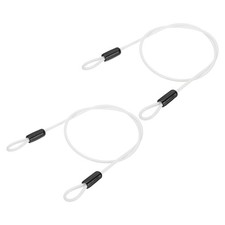 2 Pezzi Cavo in Acciaio Inox