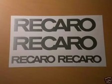 RECARO set adesivi sticker