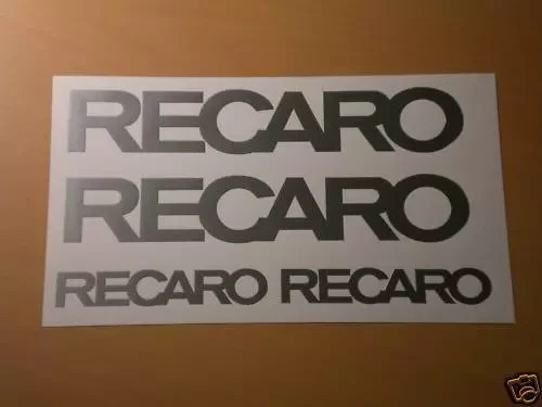 Recaro set adesivi sticker - recaro,