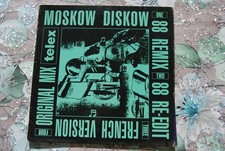 TELEX " MOSKOW DISCO " MIX EX+ WITH FLYER PROMO