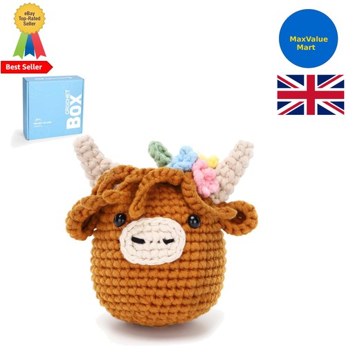 Kit uncinetto mucca delle - kit,