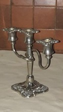 Antico Candelabro In Lega