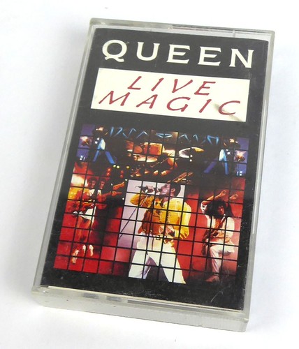 Musikkassette queen live - musikkassette,