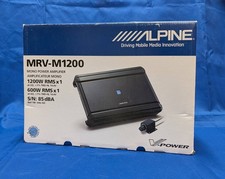 Alpine MRV-M1200 Amplificatore