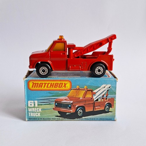 Matchbox wreck truck anni - 61,