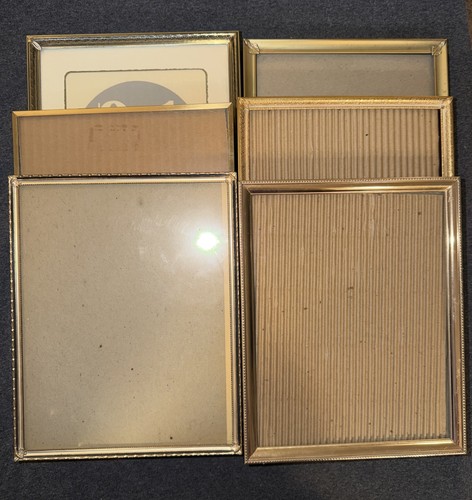 Lotto cornici vintage ottone - cornici,