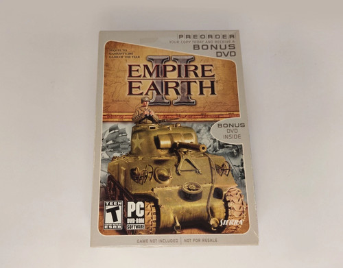 Empire earth preordine - earth,