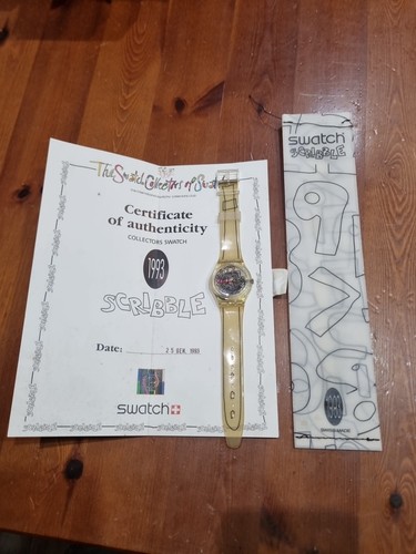 Swatch vintage collector club - swatch,