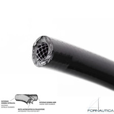 TUBO BENZINA RINFORZATO E RETINATO Ø 8X13 PER CARBURANTE- DIESEL - BARCA GOMMONE