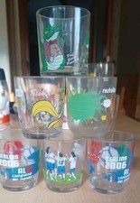 Lotto Misto 6 Bicchieri Nutella Campioni Del Mondo, Winx, Coccodritti 