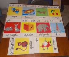 Lotto stock 24 cartelli tavole