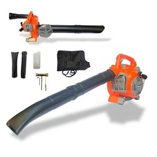 SOFFIATORE ASPIRATORE ASPIRAFOGLIE TRITURATORE 3 in 1 FUNZIONI A SCOPPIO 25,4CC