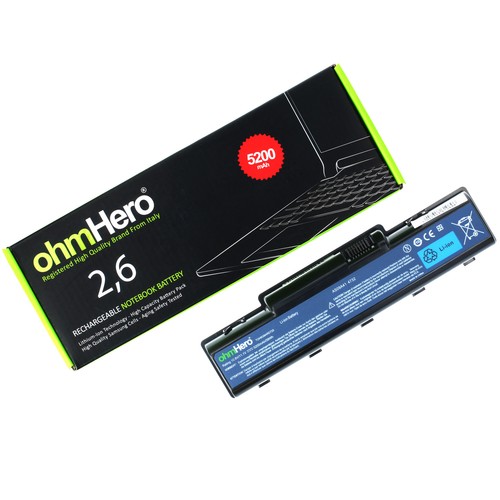 Batteria ohmhero nera - ohmhero®, 5200