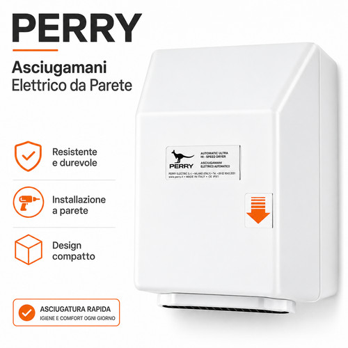 Asciugamani elettrico - asciugamani,