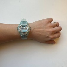 distintivo Y2k Casio Baby G BG-169A/2516 turchese perfettamente funzionante come nuovo