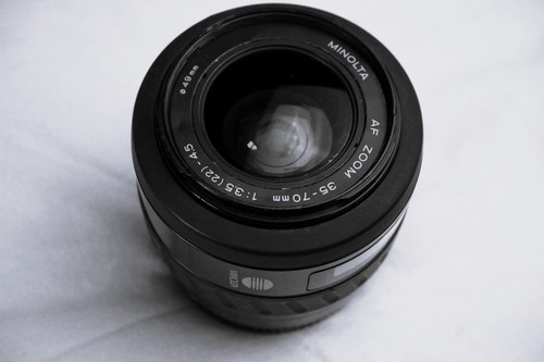 Objectif minolta zoom 70 - af,