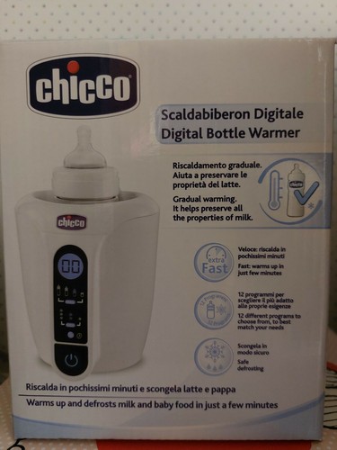 Scaldabiberon digitale chicco - scaldabiberon,