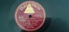 SHELLAC 78 giri 10" Parlophon Dizzy Gillespie Sextet Oh Bop Sh' Bam / Good Dues