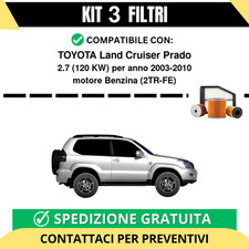 Kit 3 Filtri Tagliando per