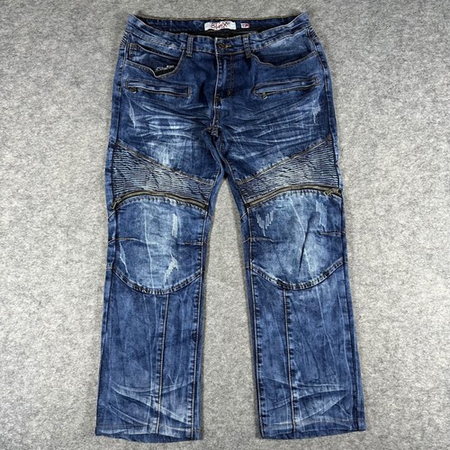 Jeans nero uomo blu atelier - jeans,