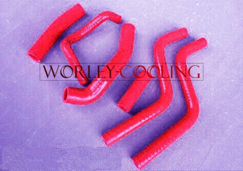 Red silicone radiator hose for - red,