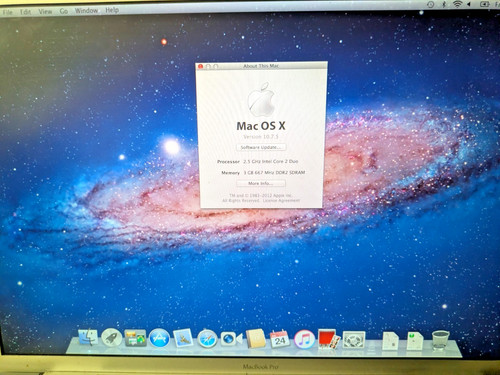 Apple macbook pro a1260 - a1260, 15,4"