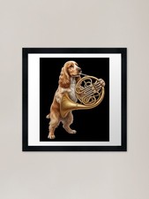 Quadro Cocker Spaniel che