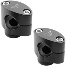 Coppia Riser neri da 36mm