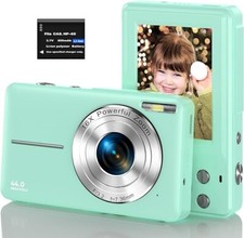 Macchina Fotografica Fotocamera digitale professionale 1080P 44MP Zoom 16X Verde