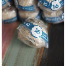 SET 14 GOMITOLI IN COTONE ECRU'  gr. 40 per UNCINETTO