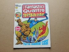 I FANTASTICI QUATTRO GIGANTE serie cronologica N. 1 -Corno