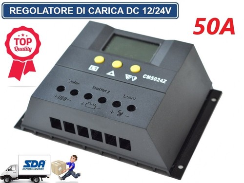 Regolatore carica pannelli - regolatore,