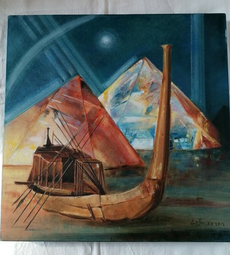 Quadro olio tela - su,