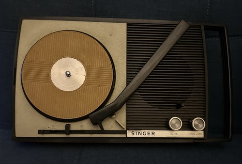 Singer giradischi portatile - giradischi,