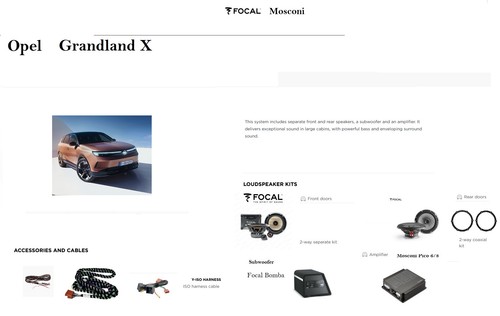 Kit sound upgrade focal - kit,
