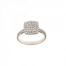 Anello in Oro Bianco 18k con