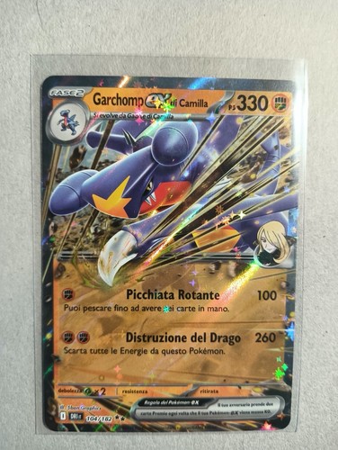 Garchomp 104 182 - ex, 104/182-pokemon