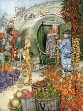 Piastrella fiabe verdure murale cucina bagno backsplash marmo ceramica