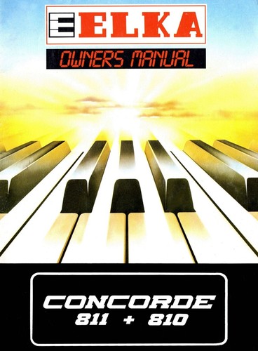 Elka concorde 810 - elka, 811