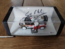 Citroen DS3 WRC Loeb Winner Monte Carlo 2013 Spark 1/43 SIGNED
