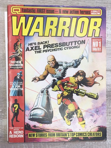Warrior magazine first v - first,