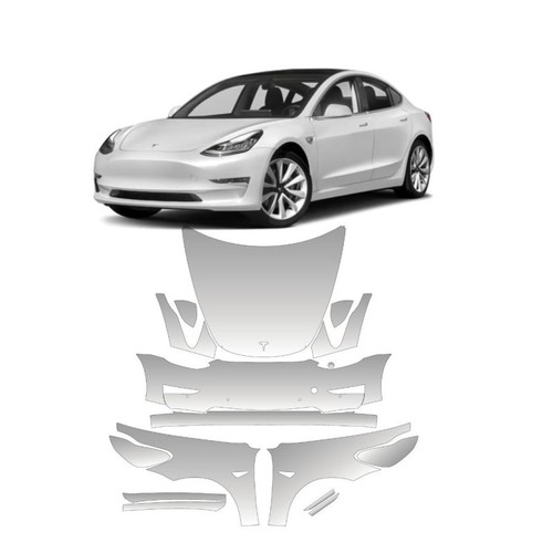 Pellicola ppf tesla - tesla, model