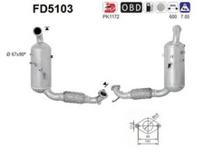 70 KW 95 CV FAP PER Ford B-Max