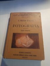 LIBRO " I PRIMI PASSI IN FOTOGRAFIA " 3 EDIZIONE 1914