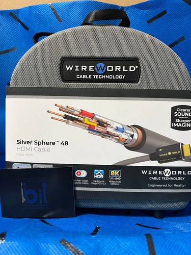 Wireworld silver sphere - sphere, 48