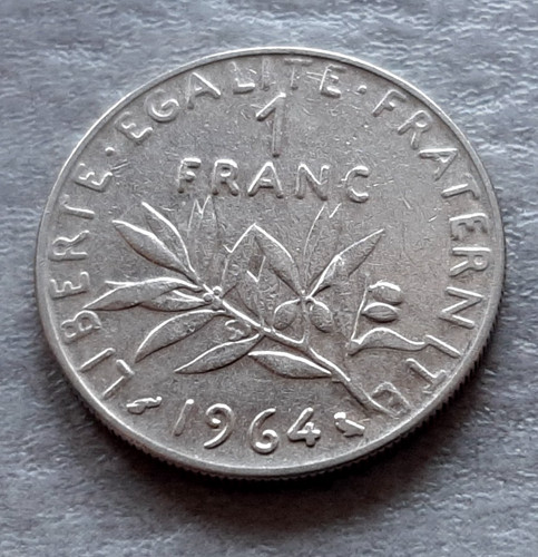 Pièce monnaie france franc - monnaie,