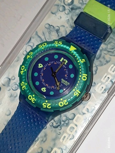 Swatch scuba 1991 - swatch, moon