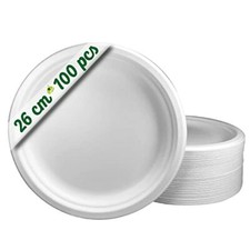 GoBeTree 100 piatti tondi in